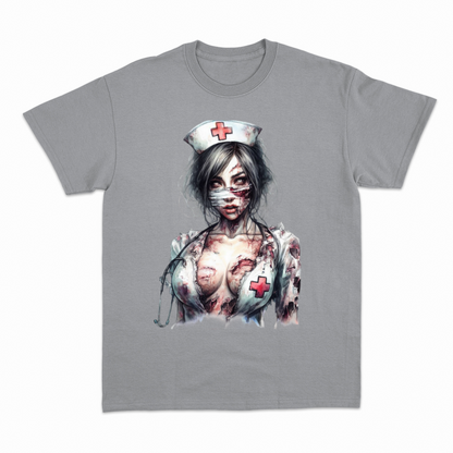 ZOMBIE NURSE 2 - Heavier fabric t-shirt