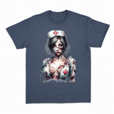 Zombie Nurse 2 T-shirt – Horror T-shirt – produktbillede 19