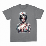 Zombie Nurse 2 T-shirt – Horror T-shirt – produktbillede 11