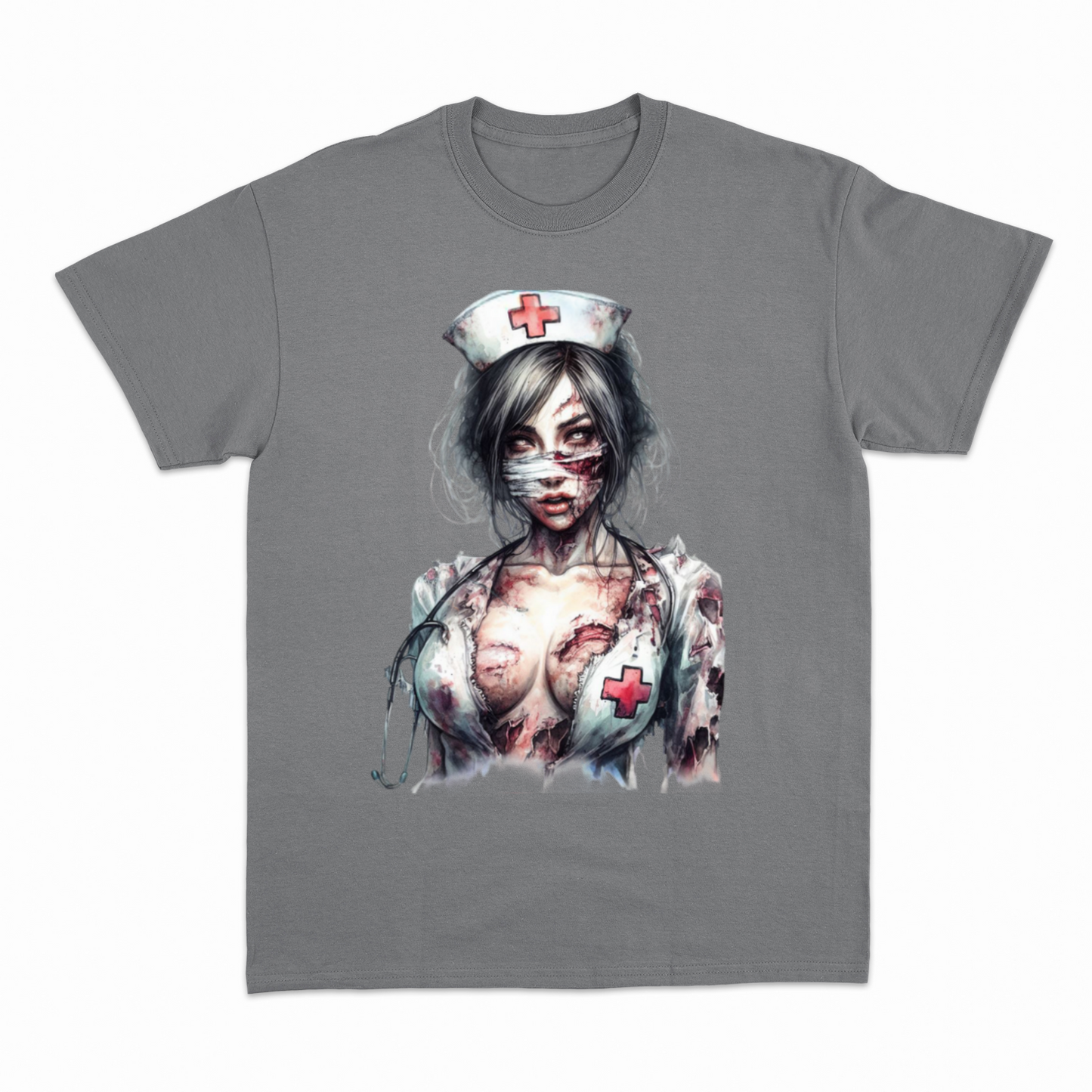 ZOMBIE NURSE 2 - Heavier fabric t-shirt