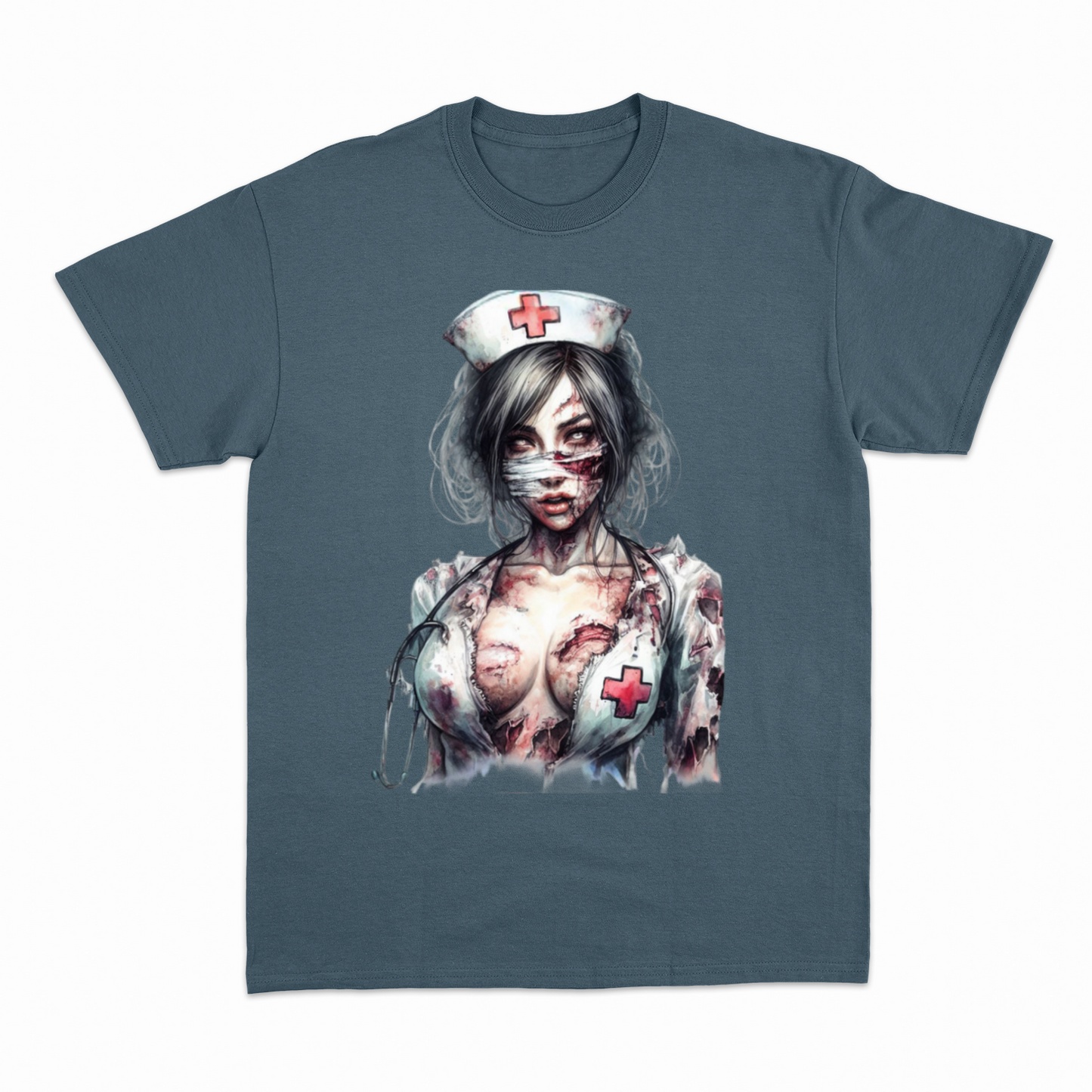 ZOMBIE NURSE 2 - Heavier fabric t-shirt