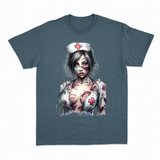 Zombie Nurse 2 T-shirt – Horror T-shirt – produktbillede 17