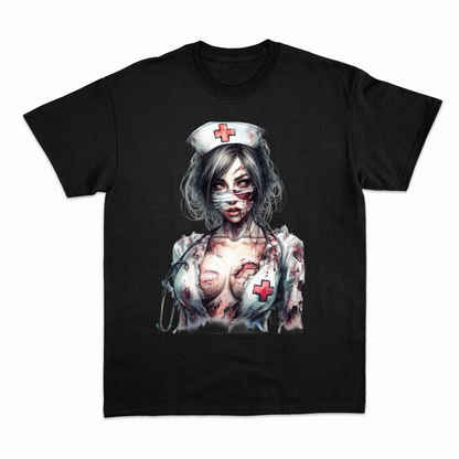 ZOMBIE NURSE 2 - Heavier fabric t-shirt