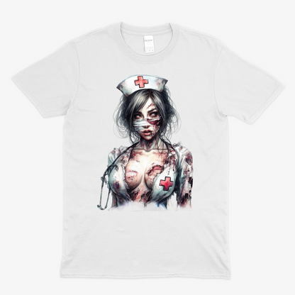 ZOMBIE NURSE 2 -  Soft Unisex T-Shirt