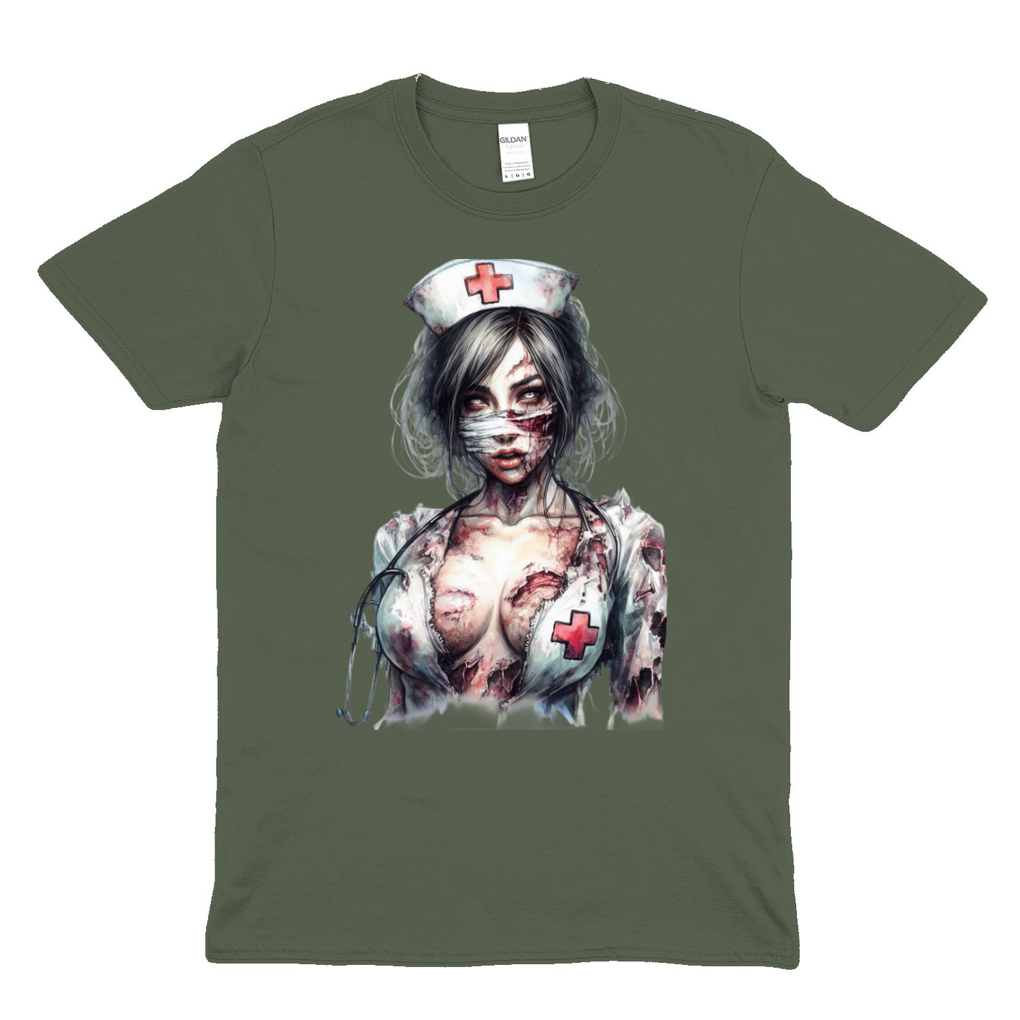 ZOMBIE NURSE 2 -  Soft Unisex T-Shirt