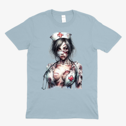 ZOMBIE NURSE 2 -  Soft Unisex T-Shirt