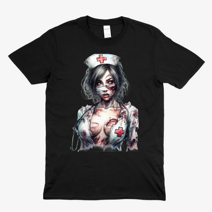 ZOMBIE NURSE 2 -  Soft Unisex T-Shirt