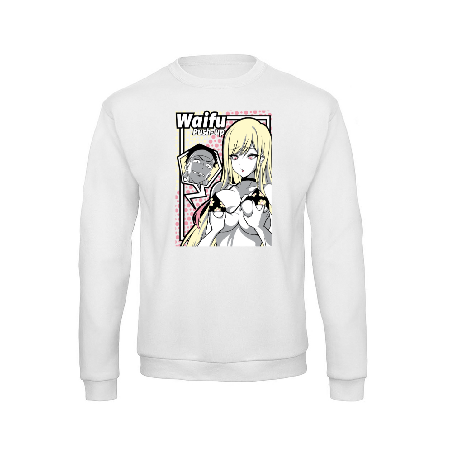 WAIFU PUSH UP -  Long sleeve t-shirt soft