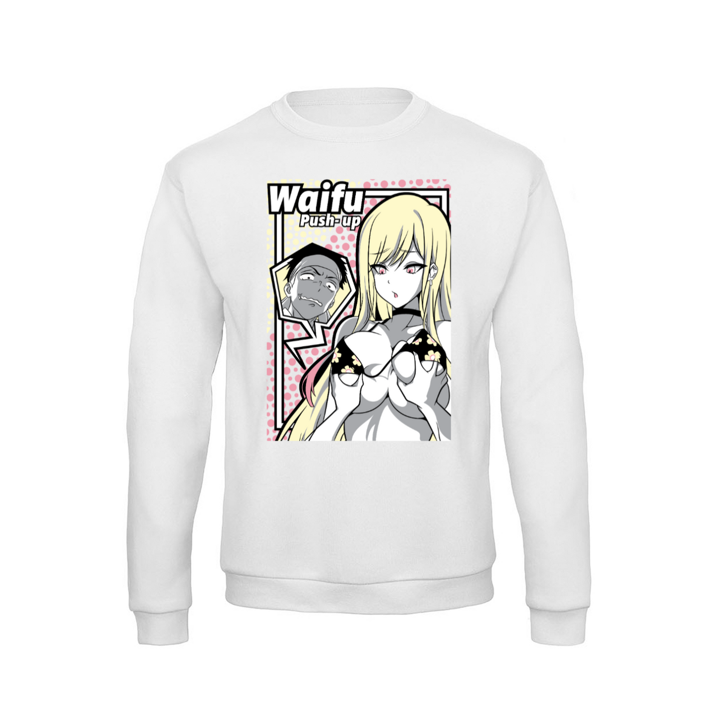 WAIFU PUSH UP - Sweatshirt