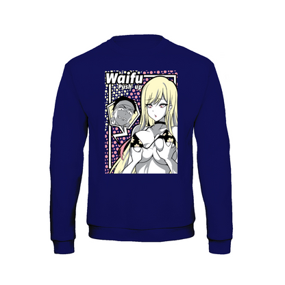 WAIFU PUSH UP - Sweatshirt