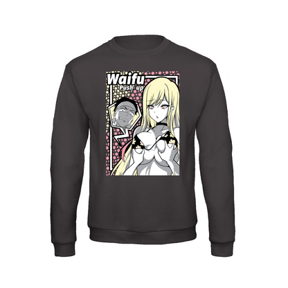 WAIFU PUSH UP - Sweatshirt