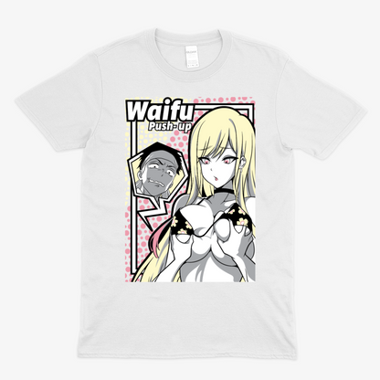 WAIFU PUSH UP -  Soft Unisex T-Shirt