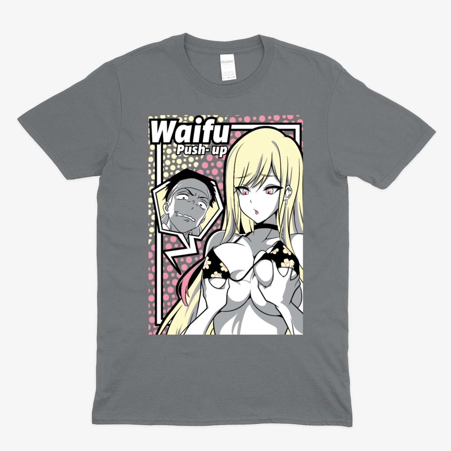 WAIFU PUSH UP -  Soft Unisex T-Shirt