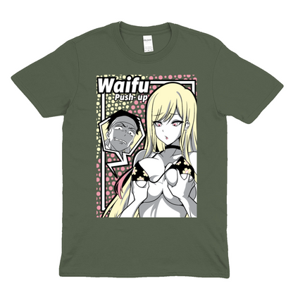 WAIFU PUSH UP -  Soft Unisex T-Shirt