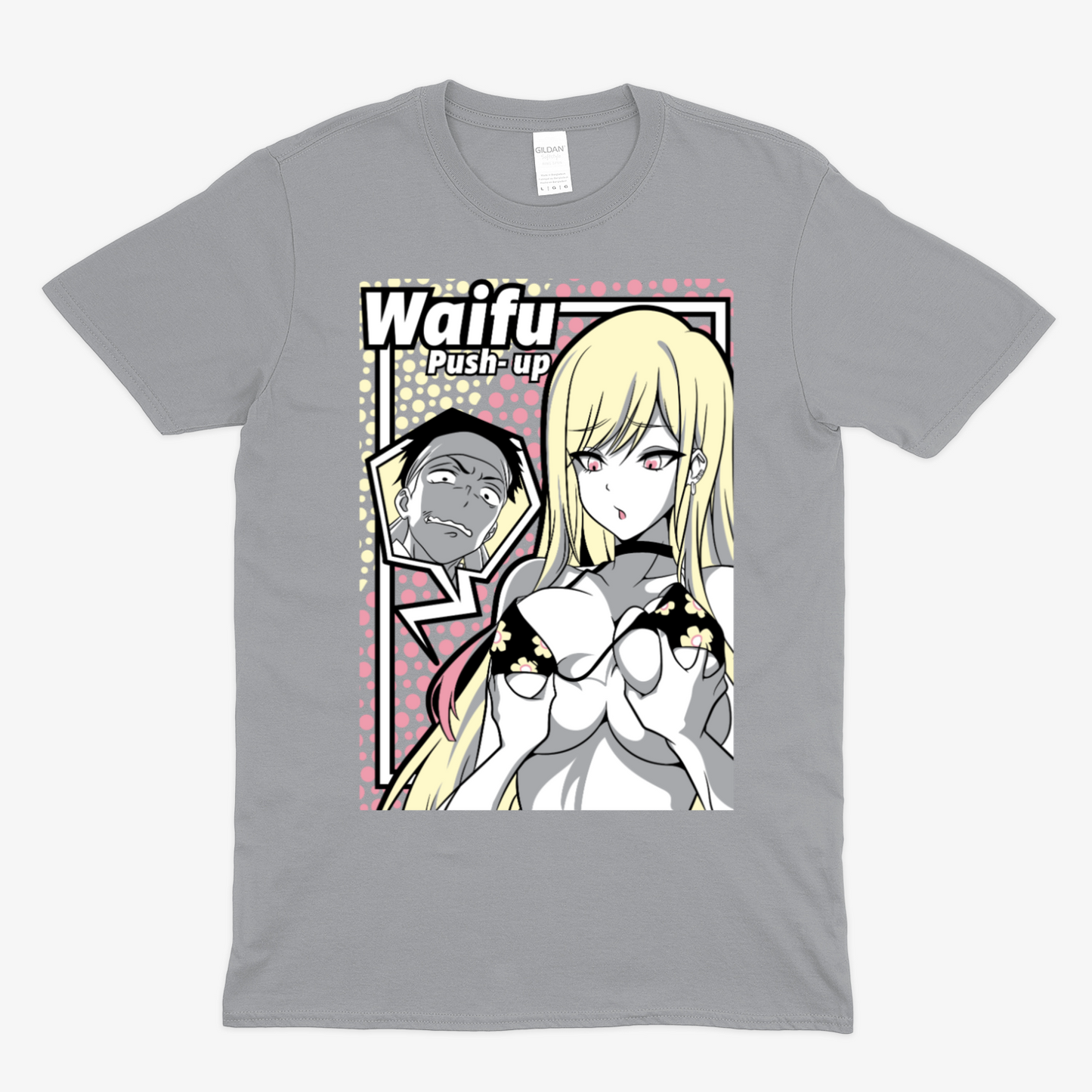 WAIFU PUSH UP -  Soft Unisex T-Shirt