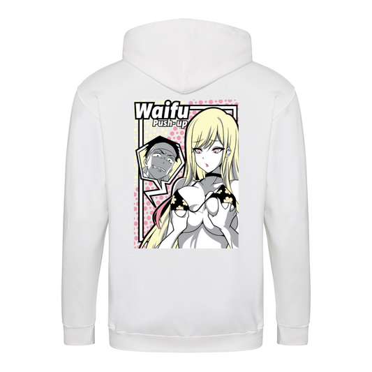 WAIFU PUSH UP - Zip-Hoodie