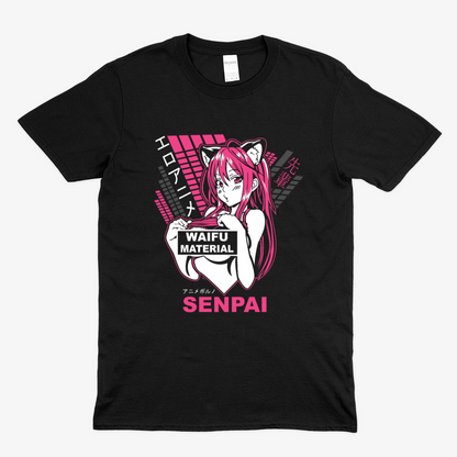 WAIFU SENPAI -  Soft Unisex T-Shirt