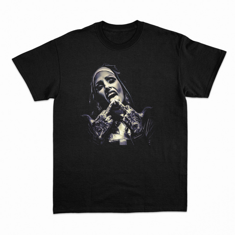 Nun T-shirt – Mørk Horror T-shirt