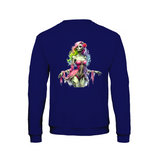 Zombie Woman sweatshirt – Horror – produktbillede 9