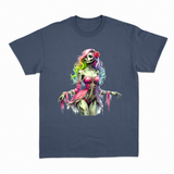 Zombie Woman T-shirt – Horror T-shirt – produktbillede 7