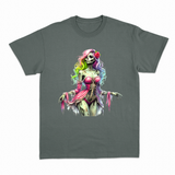 Zombie Woman T-shirt – Horror T-shirt – produktbillede 9