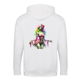 Zombie Woman zip hoodie – Horror – produktbillede 3