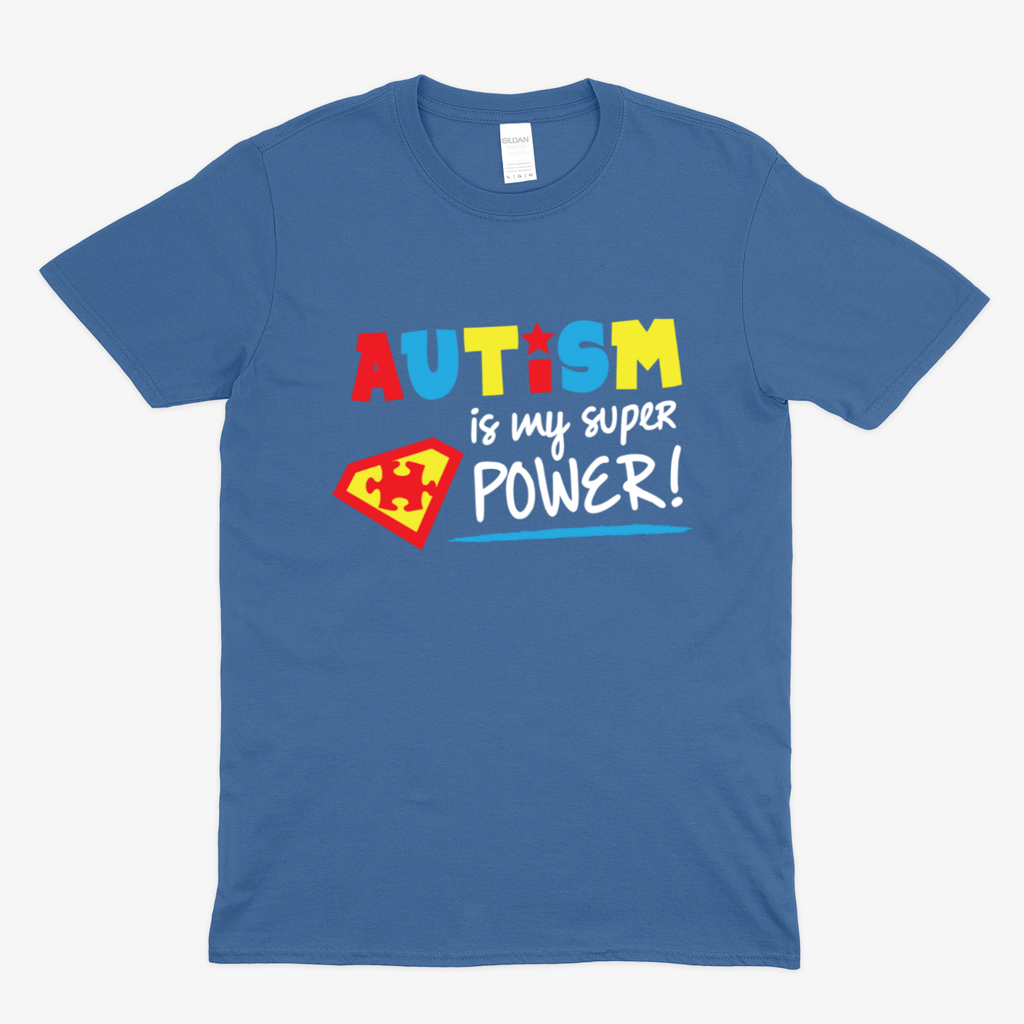 Autism is my super power -  Soft Unisex T-Shirt