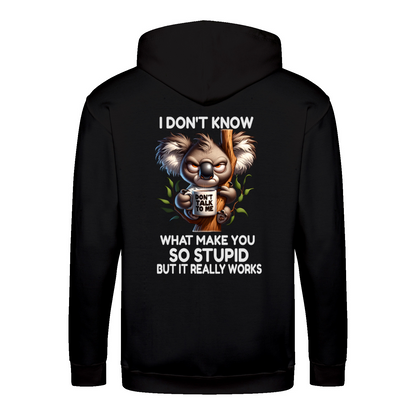 SO STUPID - Zip-Hoodie