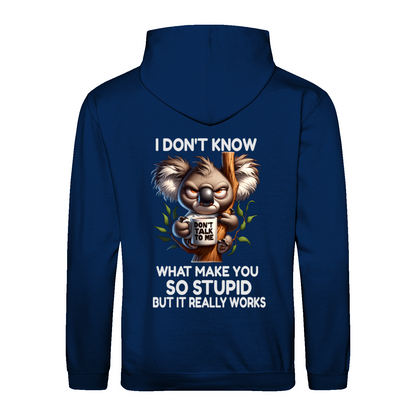 SO STUPID - Hoodie unisex regular fit