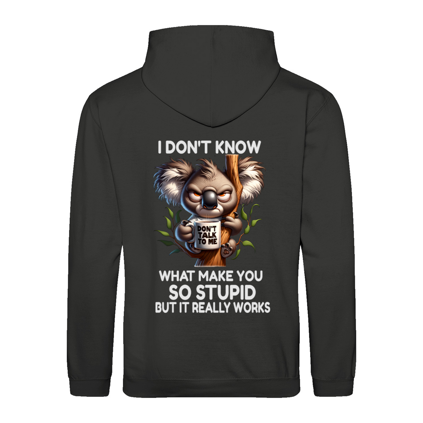 SO STUPID - Hoodie unisex regular fit