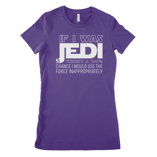 If I was a Jedi  / W - Woman regular fit