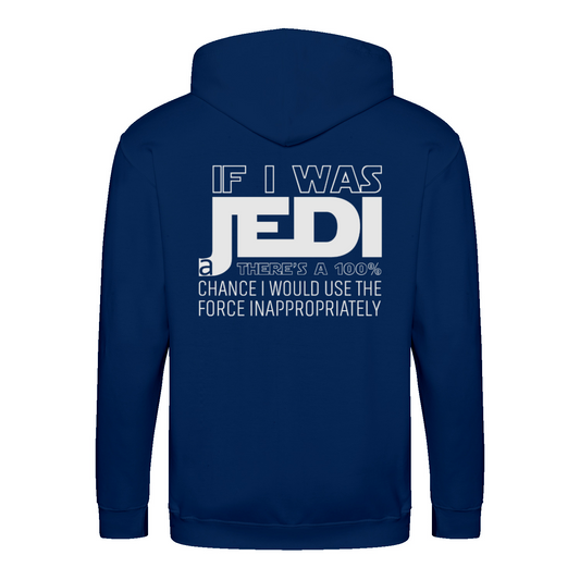 If i was a jedi / W  - Zip-Hoodie