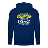 Unsupervised zip hoodie – Sjovt statement