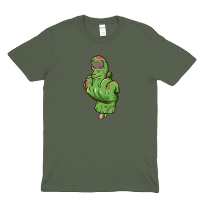 Zombie Finger - Soft Unisex T-Shirt