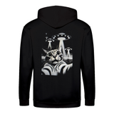 Cat Selfie UFO zip hoodie – Sci-Fi