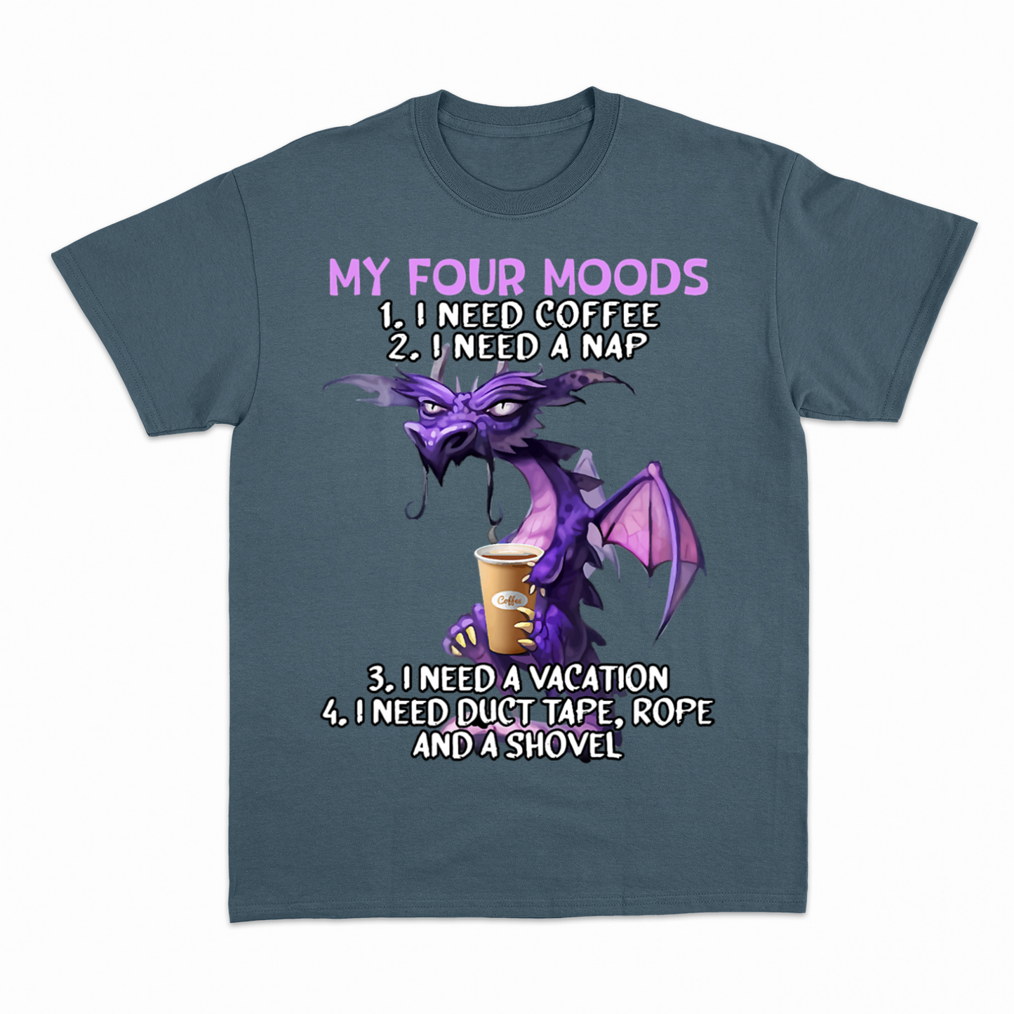 Four Moods - Heavier fabric t-shirt