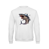 Zombie Shark sweatshirt – Horror – produktbillede 25