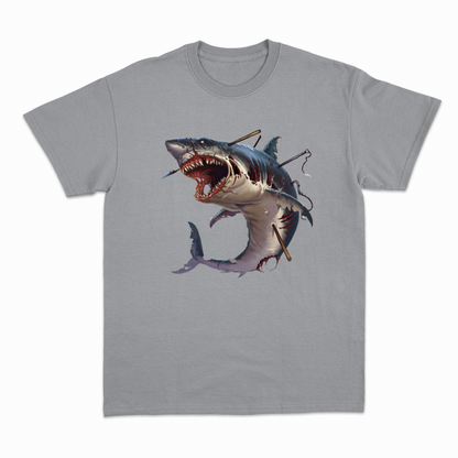 Zombie Shark - Heavier fabric t-shirt