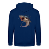 Zombie Shark zip hoodie – Horror – produktbillede 5