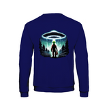 Bigfoot Undercover Alien sweatshirt – Sci-Fi – produktbillede 9