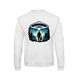 Bigfoot Undercover Alien sweatshirt – Sci-Fi – produktbillede 3