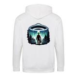 Bigfoot Undercover Alien zip hoodie – Sci-Fi – produktbillede 3