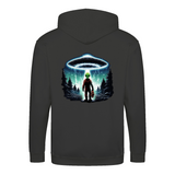 Bigfoot Undercover Alien zip hoodie – Sci-Fi – produktbillede 7