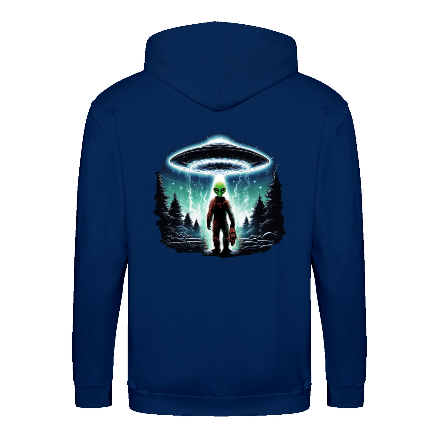 BIGFOOT UNDERCOVER ALIEN - Zip-Hoodie