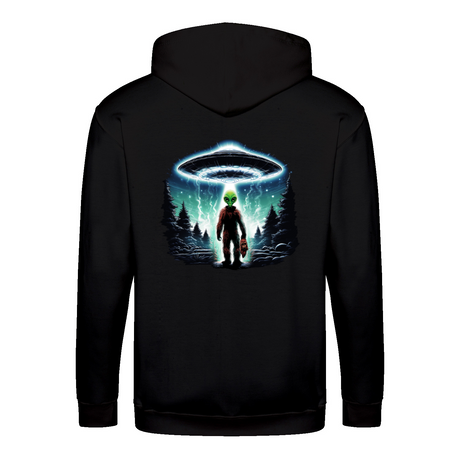 Bigfoot Undercover Alien zip hoodie – Sci-Fi