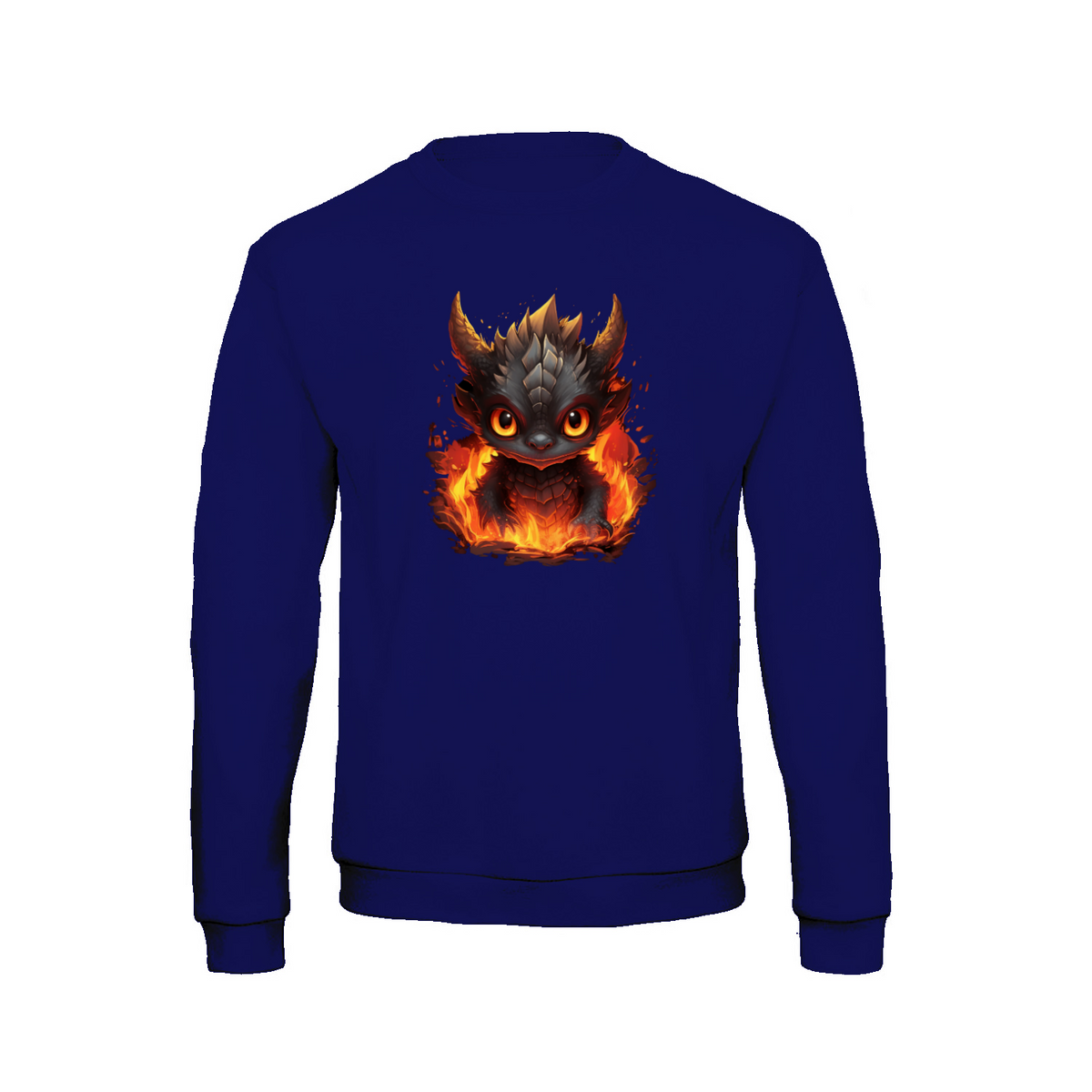Fire Dragon 1 sweatshirt – Fantasy – produktbillede 13