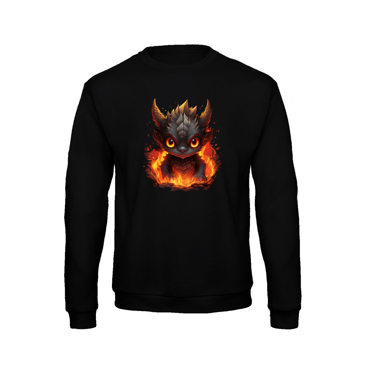 Fire Dragon 1 sweatshirt – Fantasy – produktbillede 17