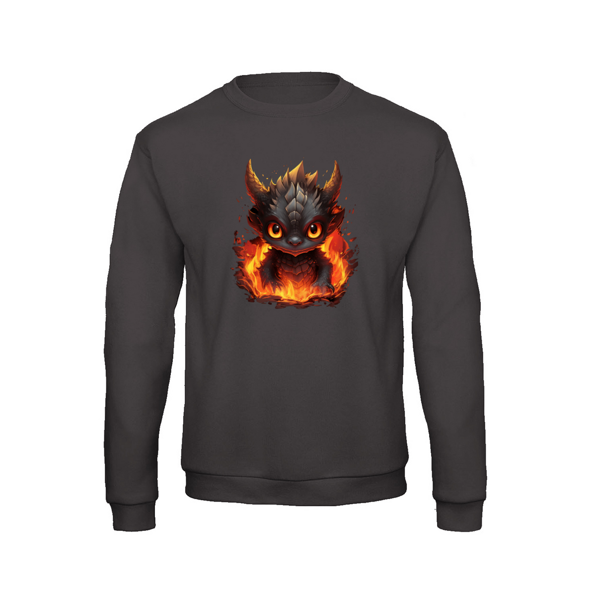 Fire Dragon 1 sweatshirt – Fantasy – produktbillede 7
