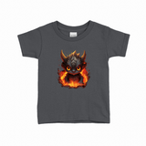 Fire Dragon T-shirt til børn – Fantasy design – produktbillede 15