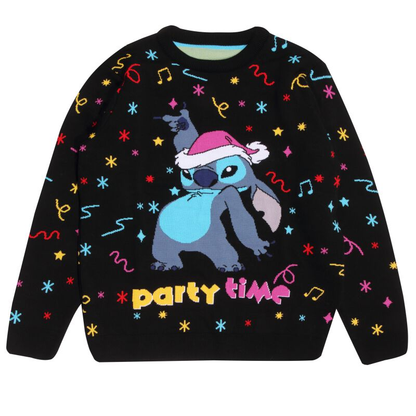 Disney Stitch Party Time julestrik forside